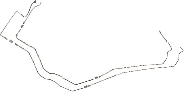 2003-2004 Saturn Ion Fuel Line - Front (Dorman)