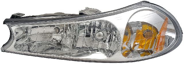 1998-2000 Ford Contour Headlight Assembly - Left (Dorman)