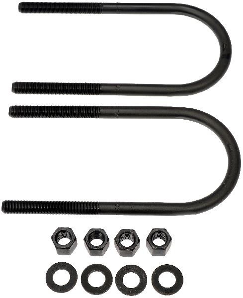 1987-1995 Jeep Wrangler Leaf Spring Axle U-Bolt Kit - Front (Dorman)