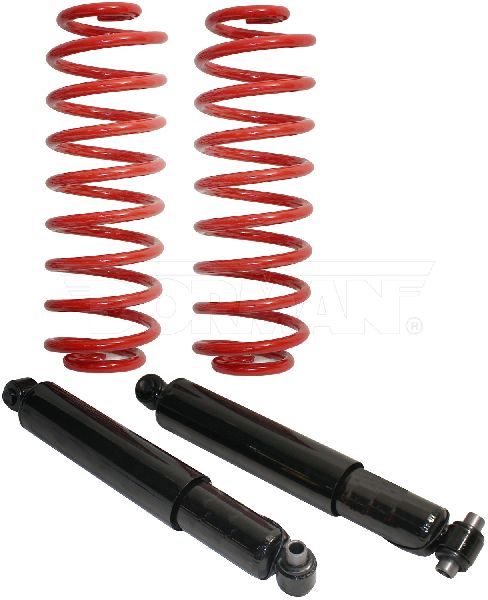 2007-2013 Chevrolet Avalanche Air Spring to Coil Spring Conversion Kit - Rear (Dorman)