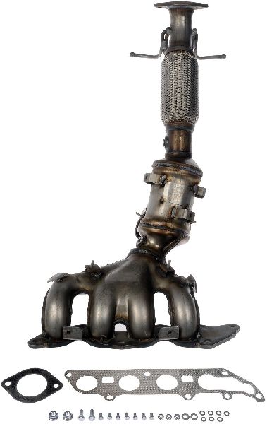 2004-2009 Mazda 3 Catalytic Converter with Integrated Exhaust Manifo - Front (Dorman)