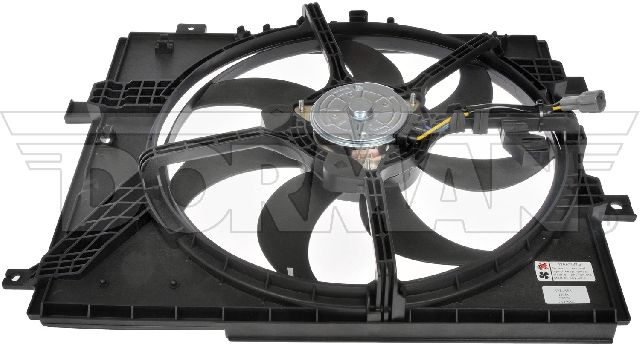 2014-2019 Nissan Versa Note Engine Cooling Fan Assembly (Dorman)