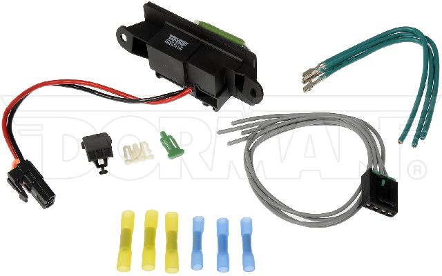 2000-2006 Chevrolet Suburban 2500 HVAC Blower Motor Resistor Kit - Rear (Dorman)