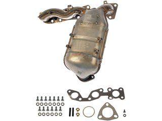 1999-2002 Nissan Quest Catalytic Converter with Integrated Exhaust Manifo - Front (Dorman)