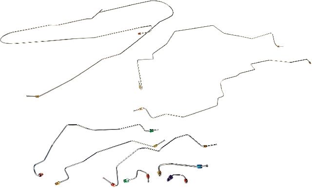 1994-1995 Dodge Ram 1500 Brake Hydraulic Line (Dorman)