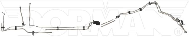2001-2004 GMC Sierra 3500 Fuel Line - Front (Dorman)