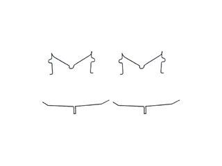 2001-2007 Toyota Sequoia Disc Brake Hardware Kit - Front (Dorman)