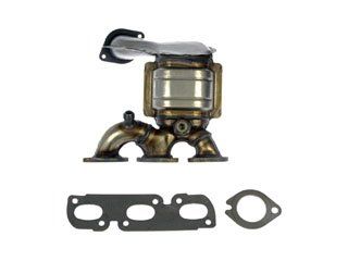 2000-2005 Ford Taurus Catalytic Converter with Integrated Exhaust Manifo - Rear (Dorman)