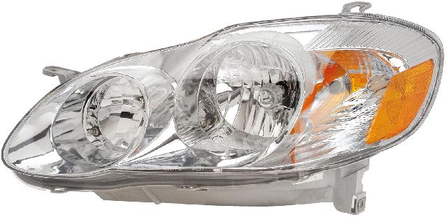 2003-2004 Toyota Corolla Headlight Assembly - Left (Dorman)