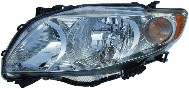 2009-2010 Toyota Corolla Headlight Assembly - Left (Dorman)