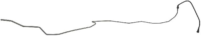 1997-2002 GMC Jimmy Fuel Line - Rear (Dorman)