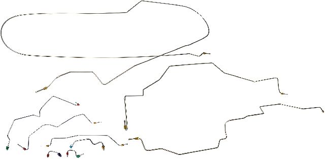 1995-1997 Dodge Ram 1500 Brake Hydraulic Line (Dorman)