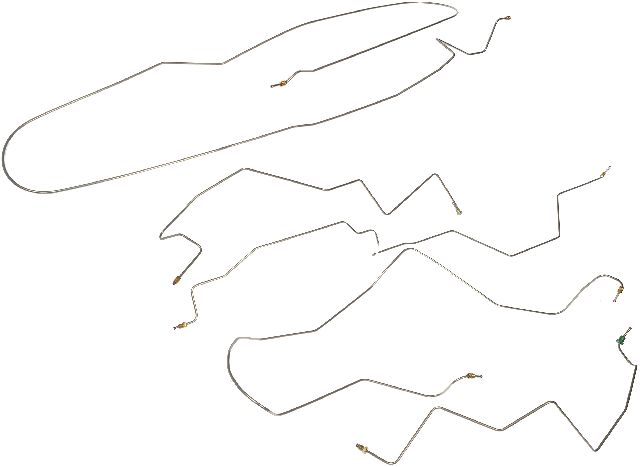1998-2000 Dodge Ram 1500 Brake Hydraulic Line Kit (Dorman)