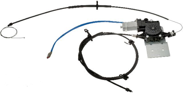 2008-2016 Ford F-550 Super Duty Window Motor and Regulator Assembly - Sliding Window (Dorman)