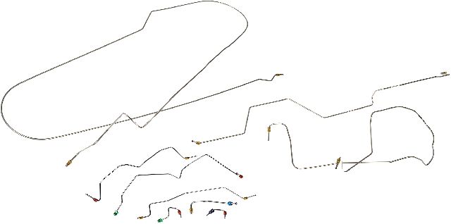 1995-1997 Dodge Ram 1500 Brake Hydraulic Line (Dorman)