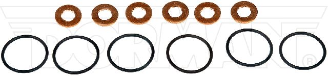 2010-2014 Kenworth T800 Fuel Injector O-Ring Kit (Dorman)