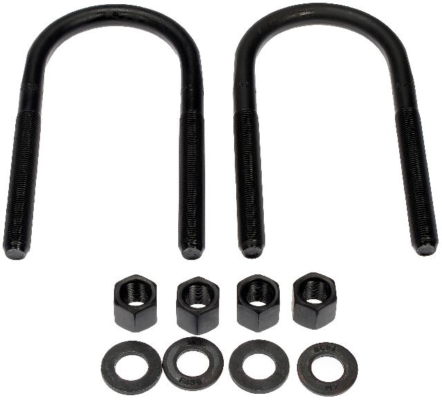1987-1995 Jeep Wrangler Leaf Spring Axle U-Bolt Kit - Rear (Dorman)