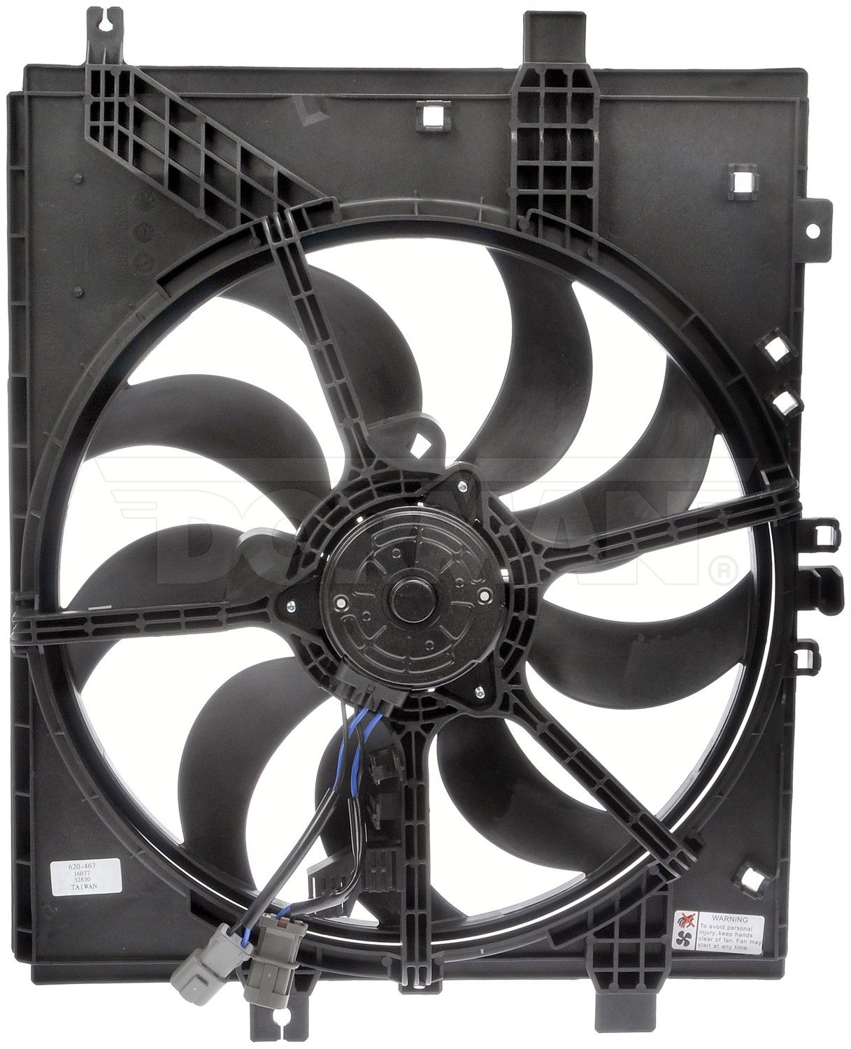 2019, 2018, 2017, 2016, 2015, 2014 Nissan Versa Note Engine Cooling Fan Assembly