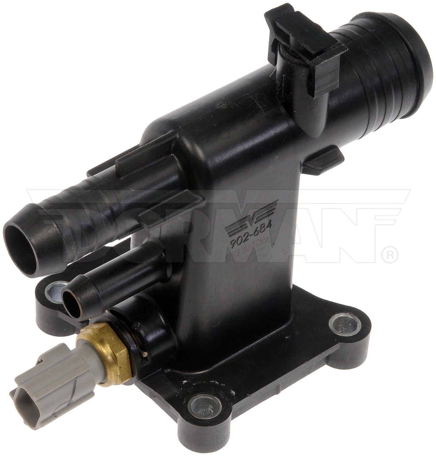 2018, 2017, 2016, 2015, 2014, 2013, 2012 Ford Explorer Engine Coolant Water Outlet