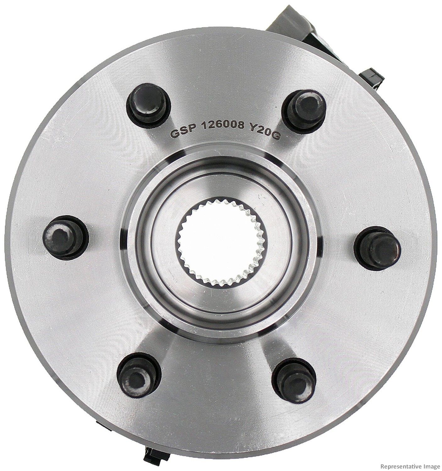 2007, 2006, 2005, 2004, 2003, 2002, 2001, 2000, 1999, 1998, 1997, 1996 Ford Taurus Wheel Bearing and Hub Assembly