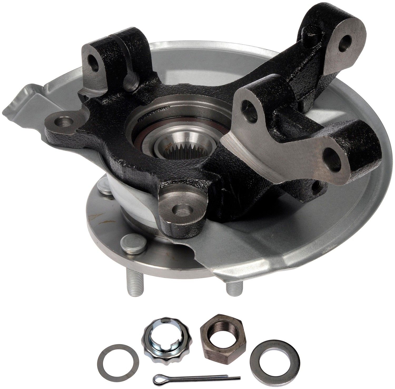 2017, 2016, 2015, 2014, 2013, 2012, 2011, 2010, 2009, 2008, 2007 Jeep Compass Wheel Bearing and Hub Assembly