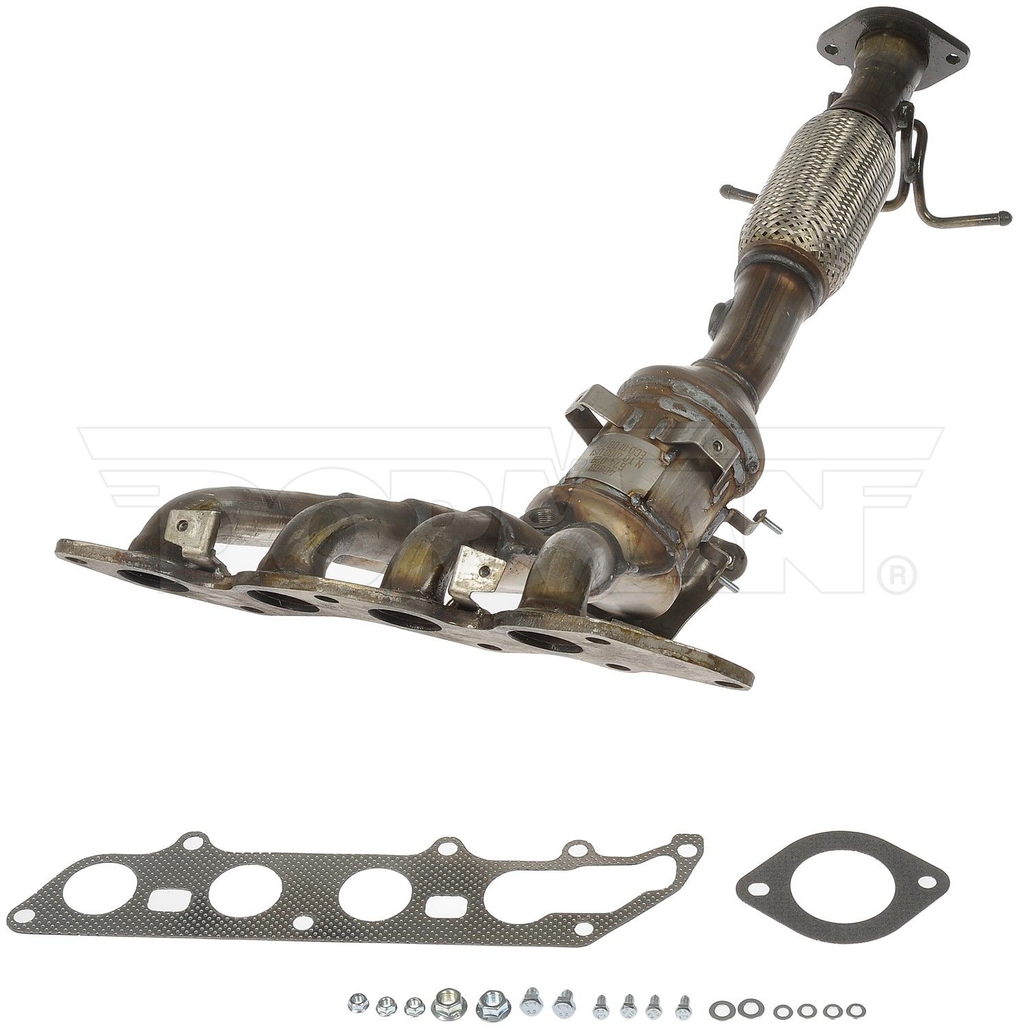 2009, 2008, 2007, 2006, 2005, 2004 Mazda 3 Catalytic Converter with Integrated Exhaust Manifo