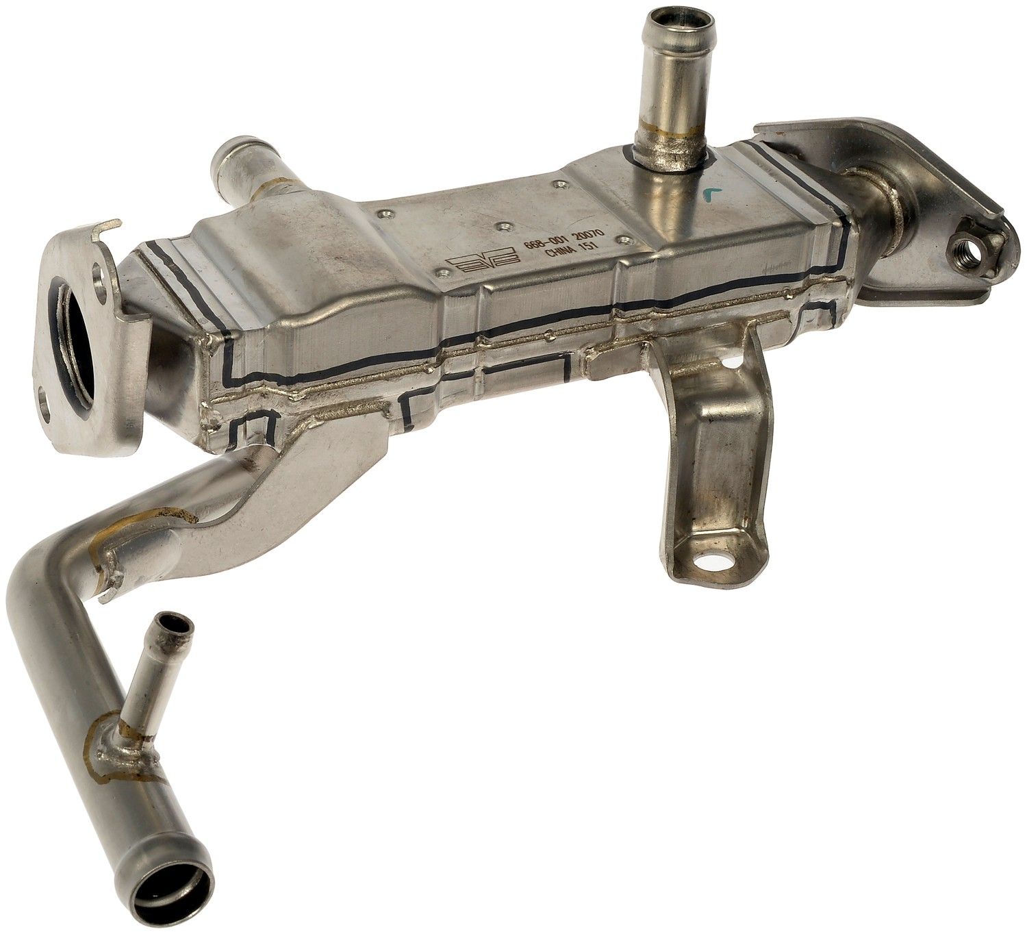 2015, 2014, 2013, 2012, 2011, 2010 Toyota Prius Exhaust Gas Recirculation (EGR) Cooler