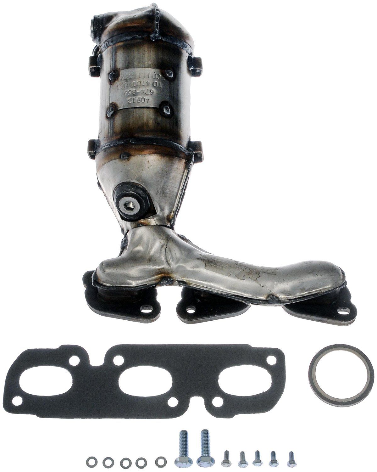 2008, 2007, 2006 Mazda 6 Catalytic Converter with Integrated Exhaust Manifo