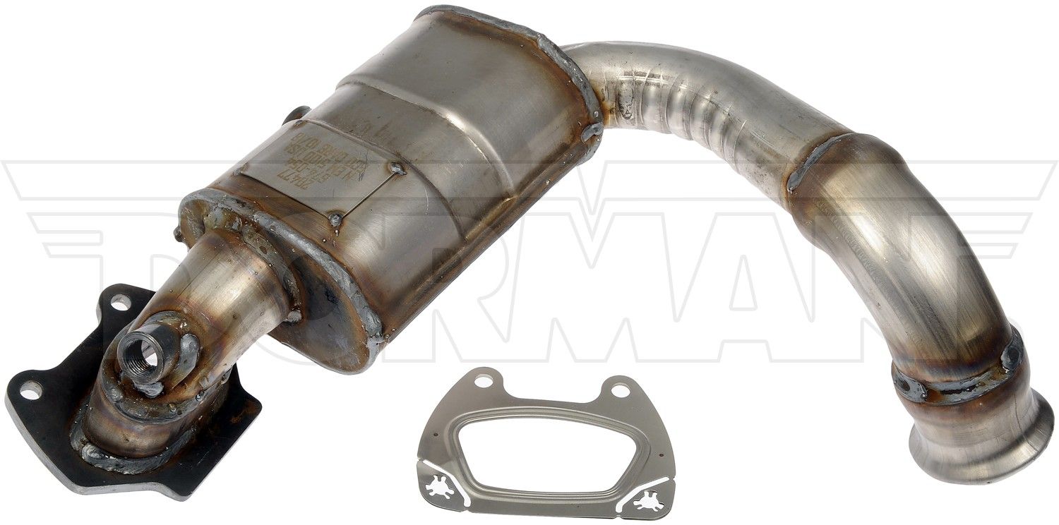 Catalytic Converter with Integrated Exhaust Manifo