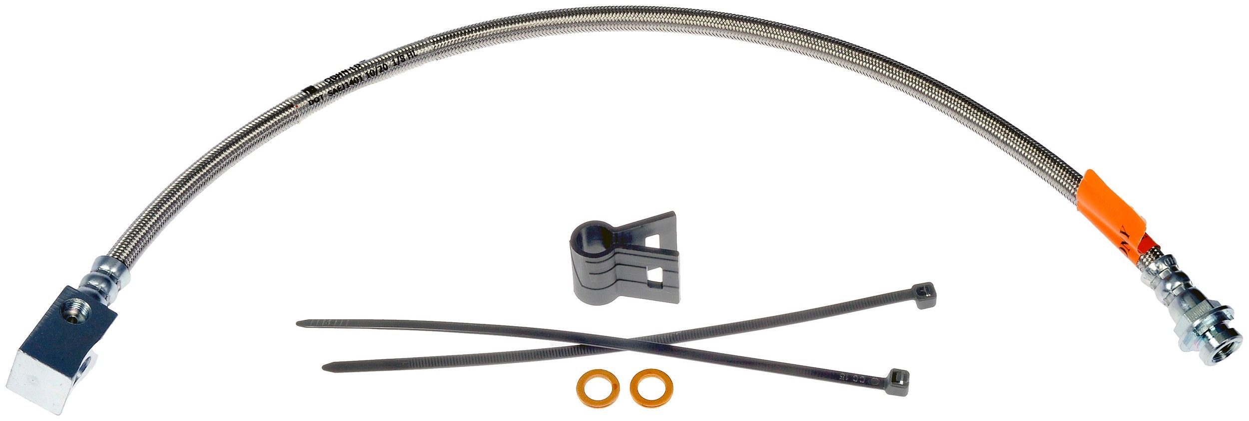1995, 1994, 1993, 1992, 1991, 1990 Jeep Wrangler Brake Hydraulic Hose