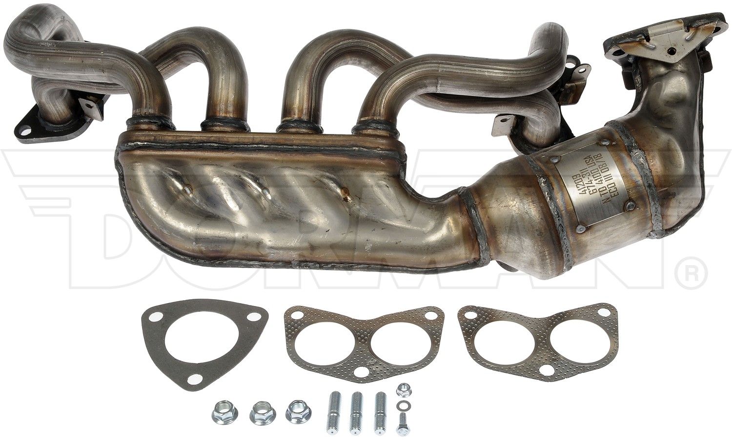 2014, 2013 Subaru Outback Catalytic Converter with Integrated Exhaust Manifo