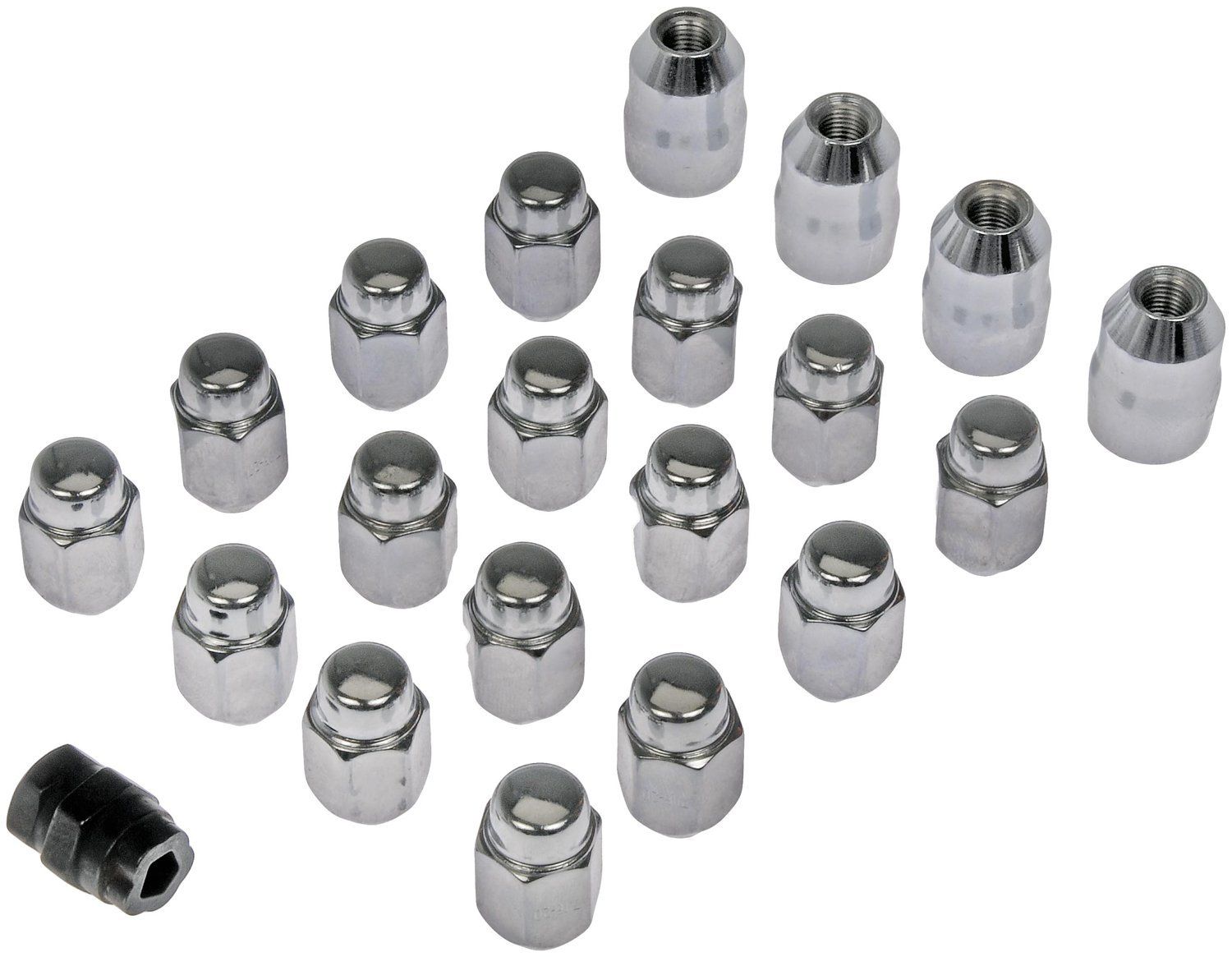 1968, 1967, 1966, 1965, 1964, 1963, 1962 Chevrolet Chevy II Wheel Lock Set