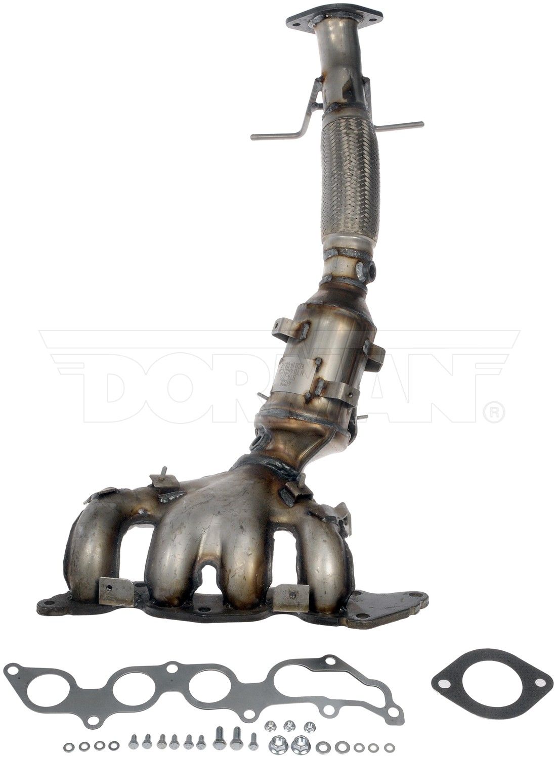 2011, 2010 Mazda 3 Catalytic Converter with Integrated Exhaust Manifo