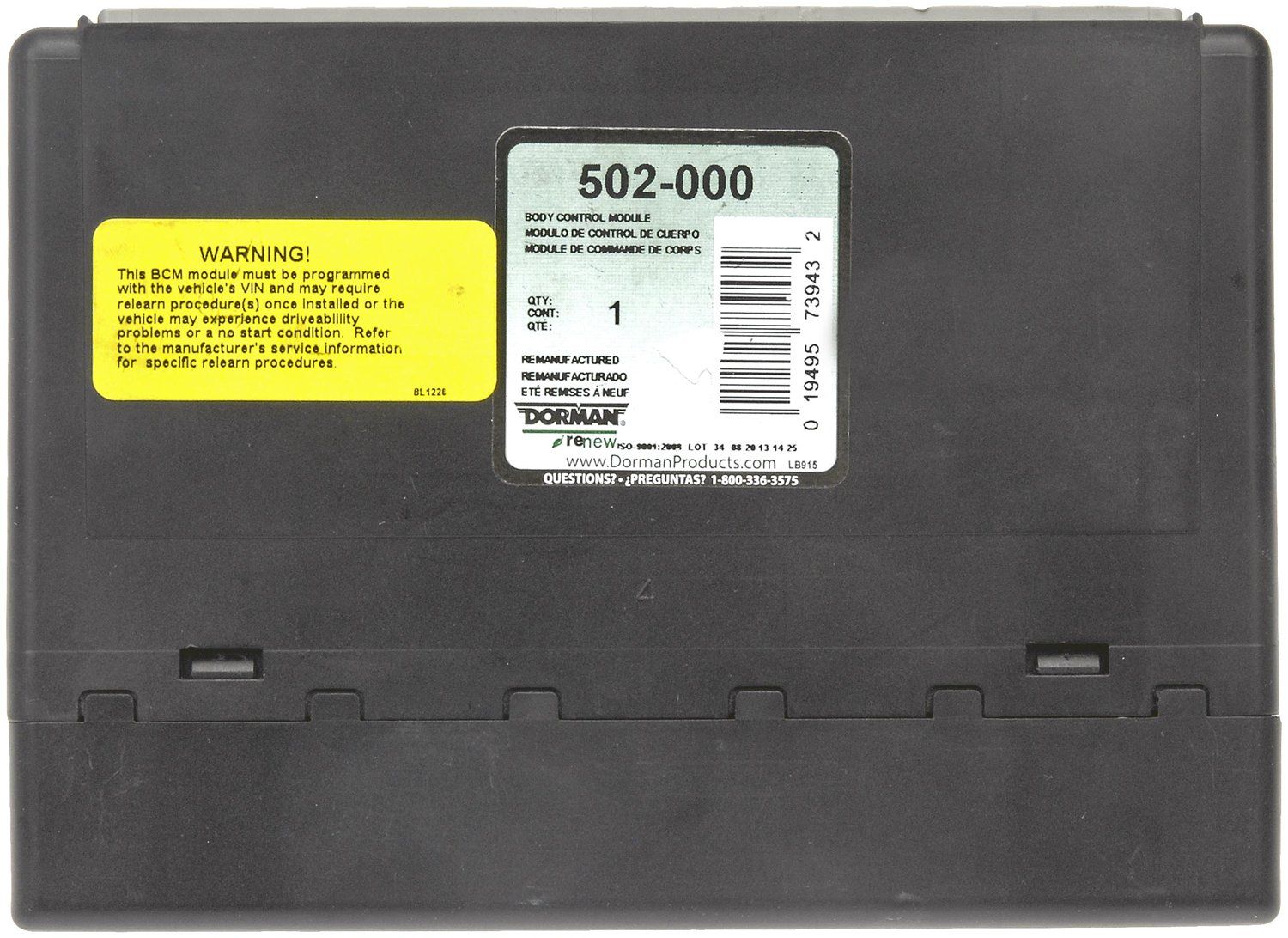 Gmc Sierra 1500 Body Control Module Replacement Acdelco Cardone 2008 Gmc Sierra 1500 Body Control Module N A Dorman 502 000