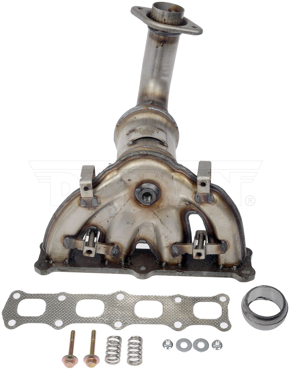 Catalytic Converter with Integrated Exhaust Manifo