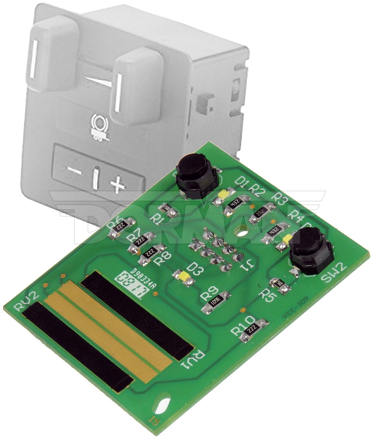 2013, 2012, 2011, 2010, 2009, 2008, 2007 GMC Sierra Trailer Brake Control Module Circuit Board
