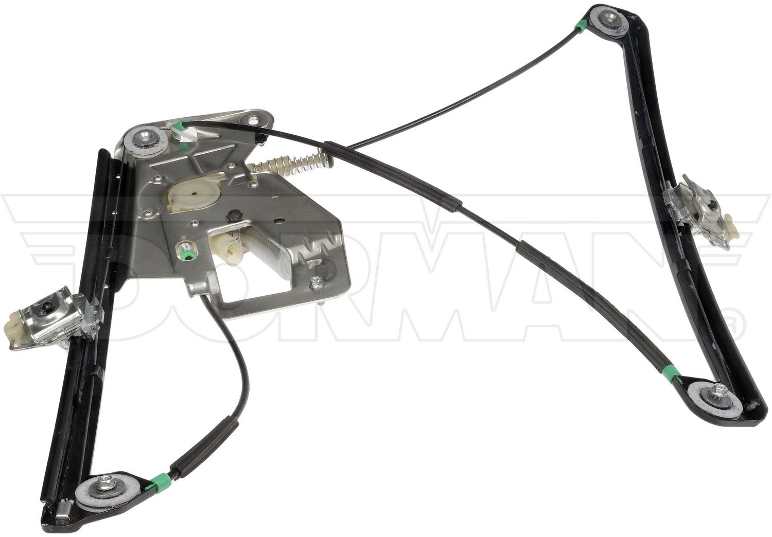 2000, 1999 BMW 528i Window Motor and Regulator Assembly