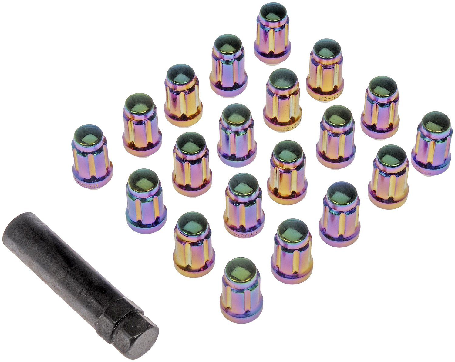 2010, 2009, 2008, 2007, 2006 Jeep Commander Ambassador Wheel Lock Set