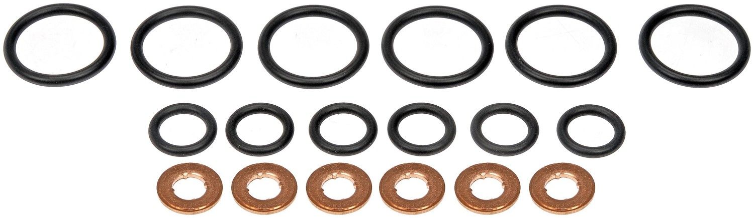2018, 2017, 2016, 2015, 2014, 2013, 2012, 2011 Ram 3500 2500 Fuel Injector O-Ring Kit