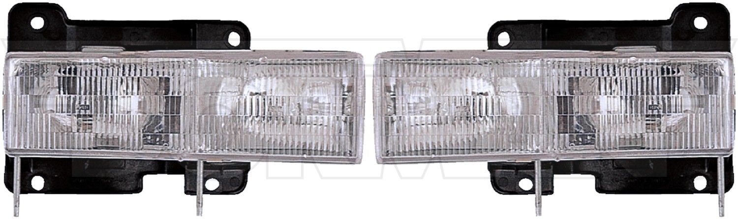 2000, 1999, 1998, 1997, 1996, 1995, 1994 GMC C2500 Headlight Assembly