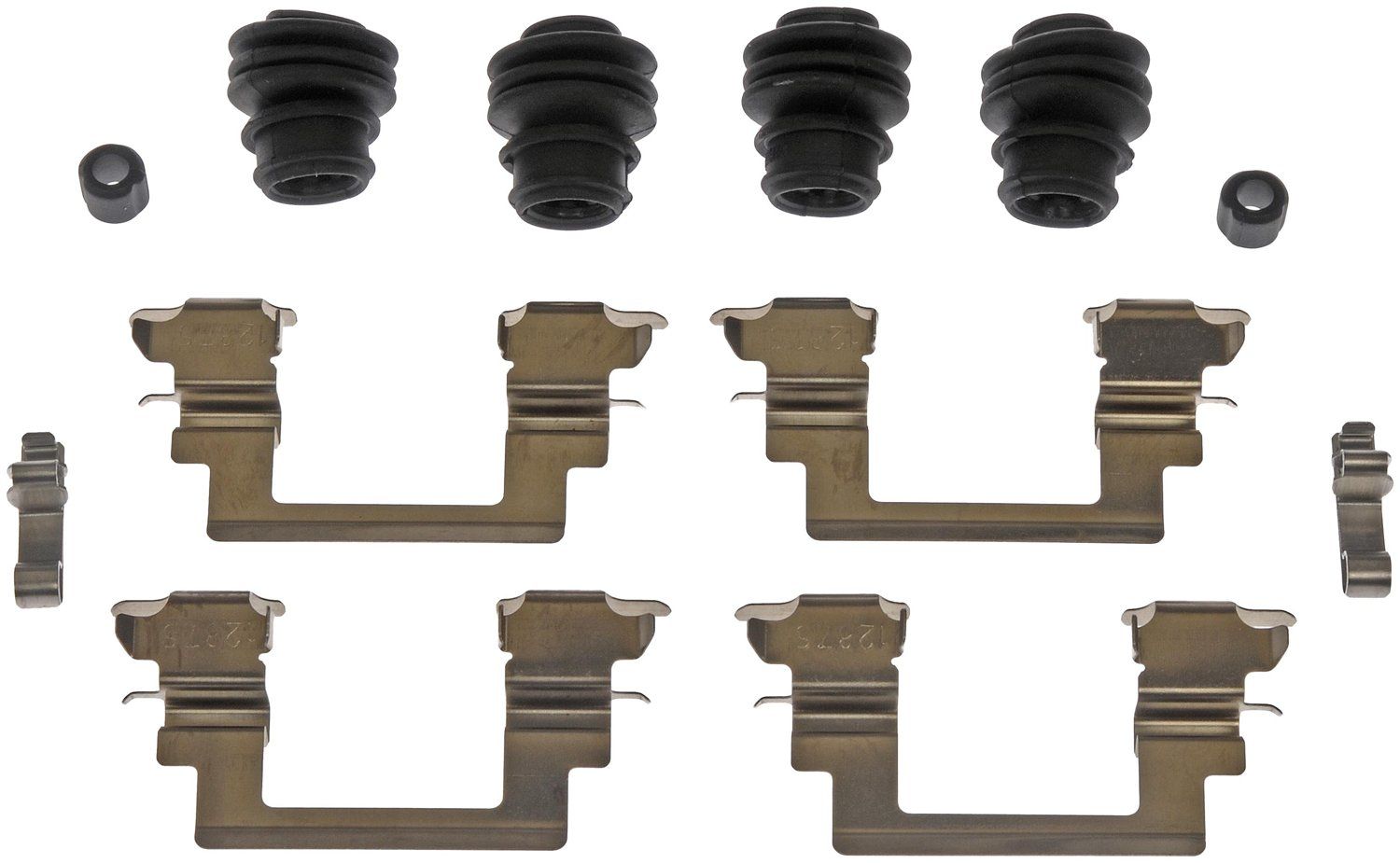 2017, 2016, 2015, 2014, 2013, 2012, 2011, 2010, 2009, 2008, 2007 Jeep Compass Disc Brake Hardware Kit
