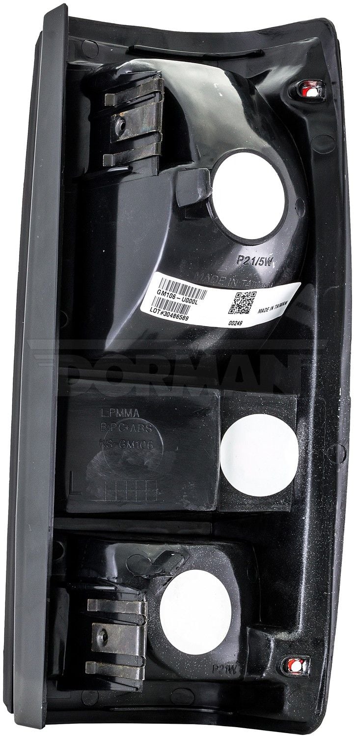 1990, 1989, 1988, 1987, 1986, 1985, 1984, 1983, 1982 GMC S15 Tail Light Assembly
