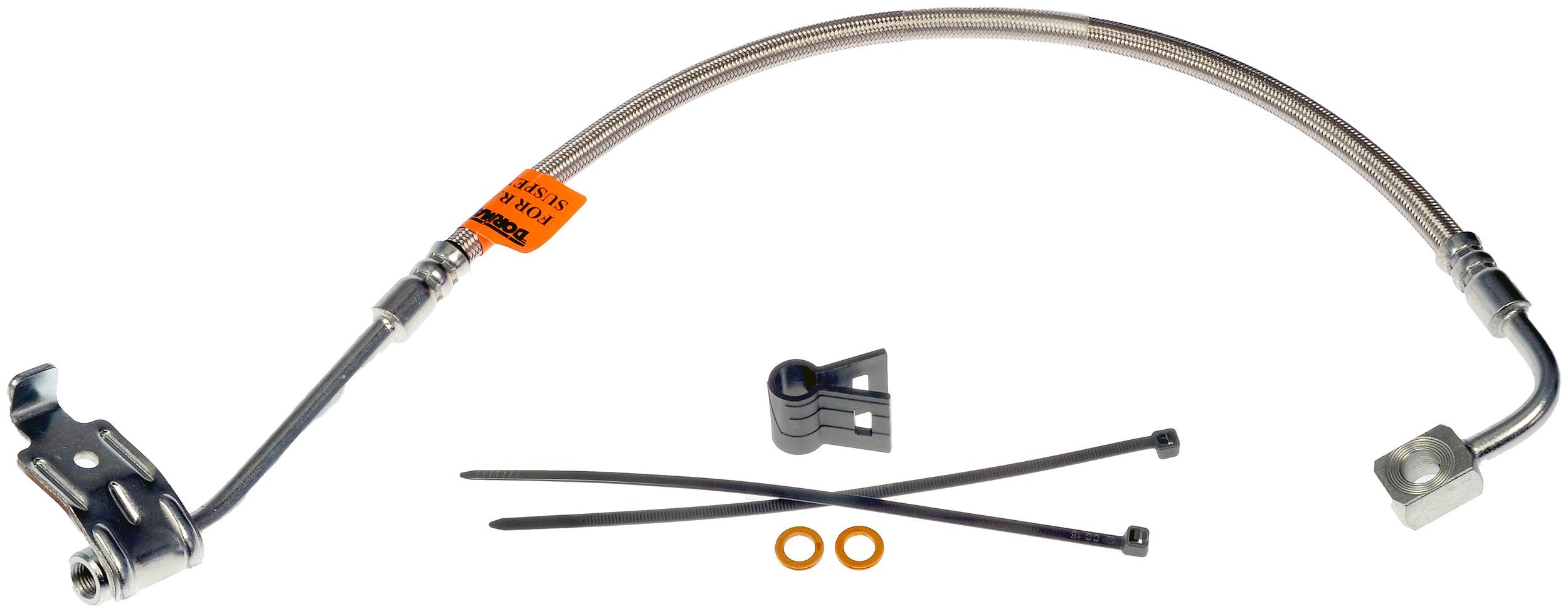 2013, 2012, 2011, 2010, 2009, 2008, 2007 Jeep Wrangler Brake Hydraulic Hose