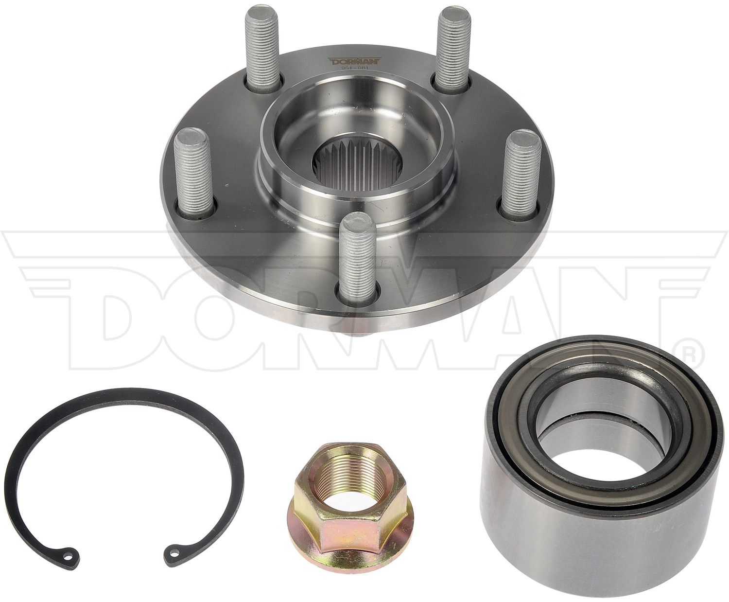 2004, 2003, 2002 INFINITI I35 Wheel Bearing and Hub Assembly