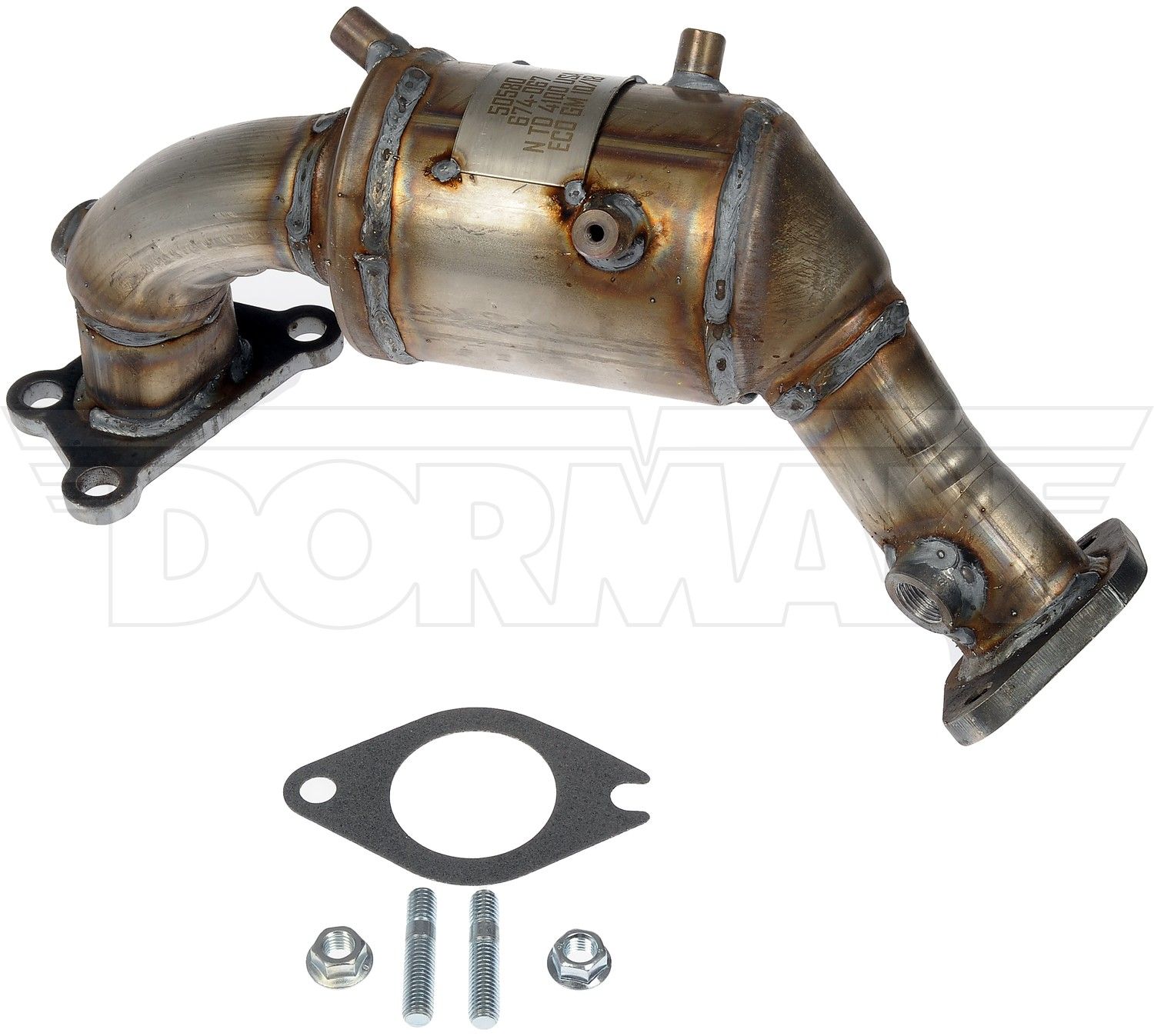2021, 2020, 2019, 2018 Chevrolet Traverse Catalytic Converter with Integrated Exhaust Manifo