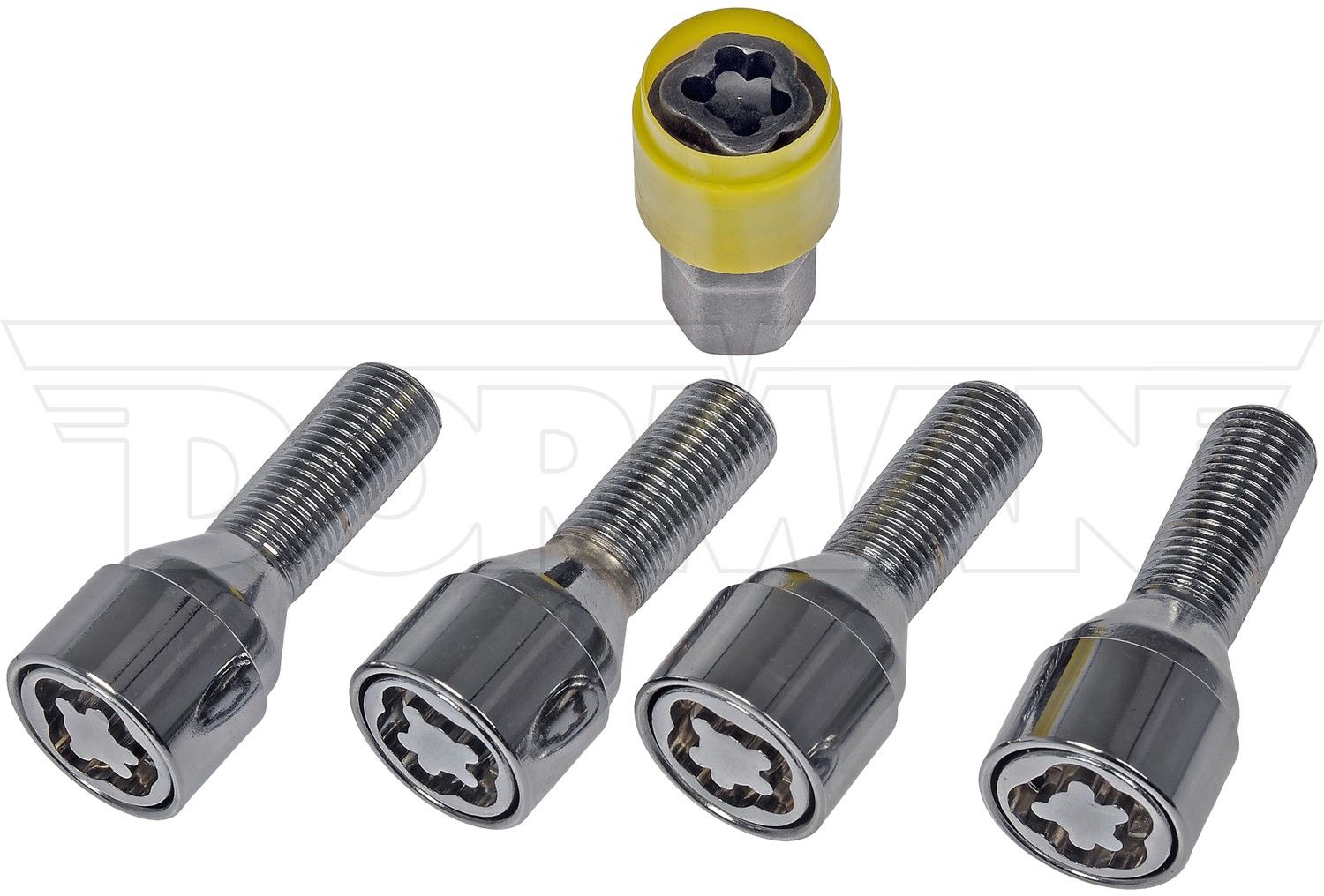 2017, 2016, 2015, 2014, 2013, 2012, 2011, 2010 Chevrolet Equinox Wheel Lock Set