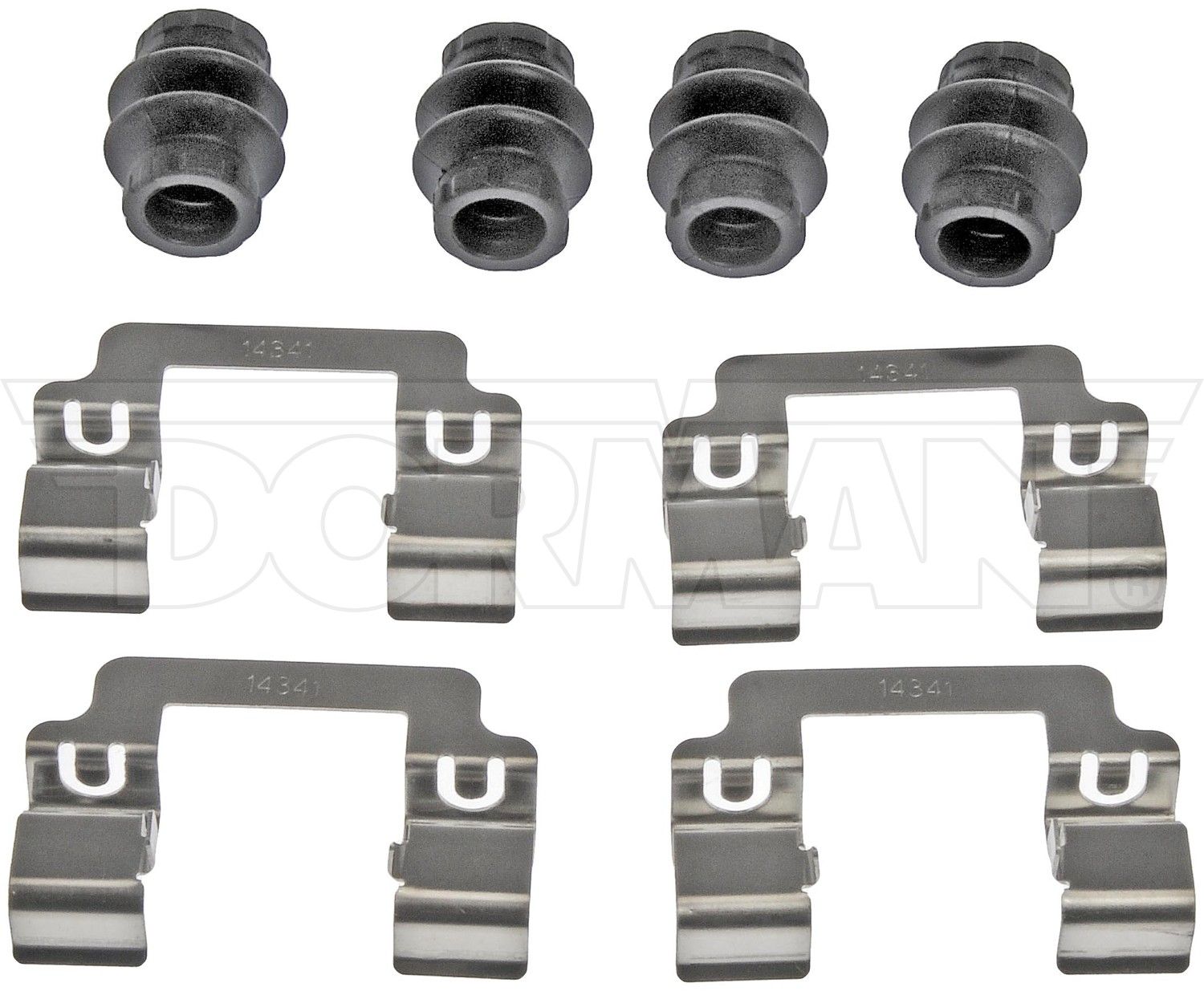 2017, 2016, 2015, 2014 Chevrolet Impala Disc Brake Hardware Kit