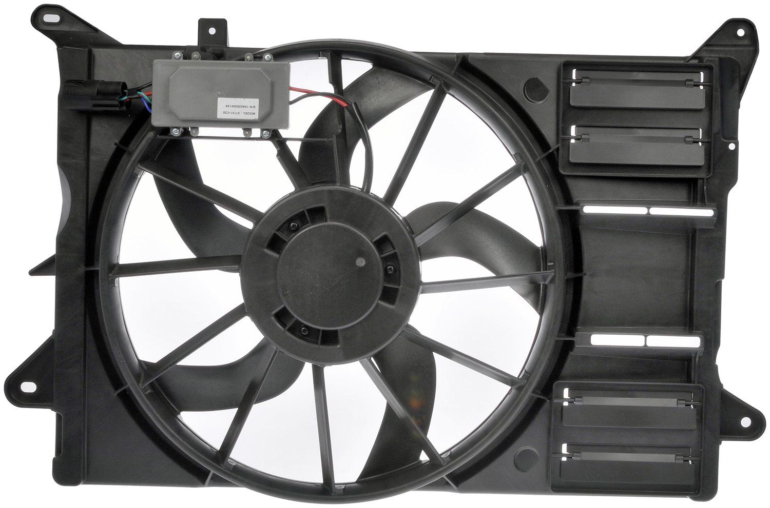 2014, 2013, 2012 Ford Edge Engine Cooling Fan Assembly