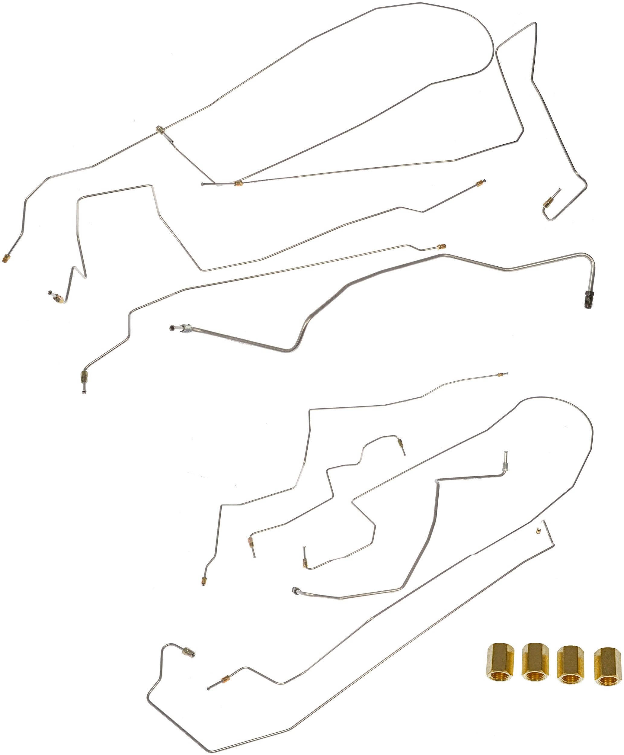 2022, 2021, 2020, 2019, 2018, 2017, 2016, 2015, 2014, 2013, 2012, 2011 Jeep Grand Cherokee Cherokee Brake Hydraulic Line