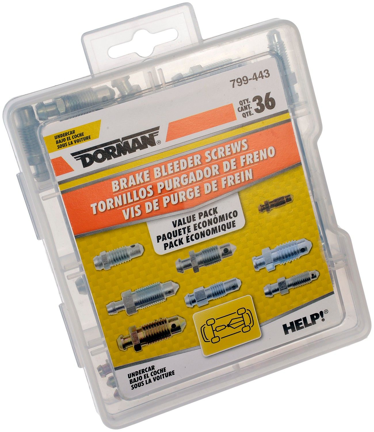 2001, 2000, 1999, 1998, 1997, 1996, 1995, 1994, 1993, 1992, 1991 Ford Explorer Ambassador Brake Bleeder Screw Set